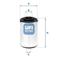 Фильтр топливный UFI 26.H2O.03