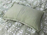 Сатиновое постельное Турция качественное Муслиновая постель прочное Шикарный комплект постельного белья зеленое
