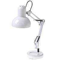 Настольная лампа в современном стиле офисная Brille 40W MTL-23 Белый UP, код: 7927037