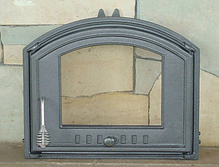 Дверцята для печі барбекю Halmat PIZZA3T 610X480 ММ, фото 2