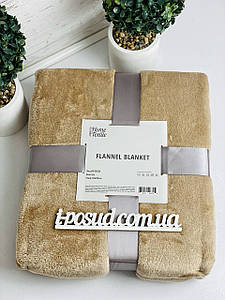 Плед Ardesto Flannel 200х220см беж 100% поліестер ART0206SB