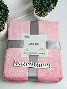 Плед Ardesto Flannel 160х200см рожевий 100% поліестер ART0207SB