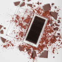 Вії Dark Chocolate LASH&CASH SCULPTOR C 0.10 (7-13) 28ліній