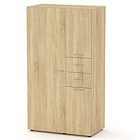 Шкаф с дверью и ящиками Компанит Шкаф-19 дуб сонома UP, код: 6540754