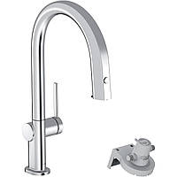 Змішувач для кухонної мийки Hansgrohe Aqittura M91 FilterSystem 210 Хром 76826000 LW, код: 8406873