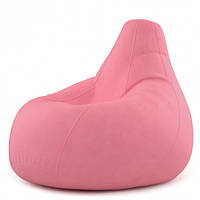 Кресло Мешок Груша Велюр 150х100 Студия Комфорта размер Большой розовый UP, код: 6498953