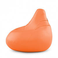 Кресло Мешок Груша Оксфорд 120х85 Студия Комфорта размер Стандарт оранжевый UP, код: 6499009
