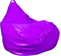 Кресло груша Tia-Sport Экокожа 140x100 см фиолетовый (sm-0069-13) UP, код: 6538003