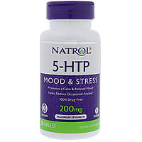 5-гидрокси L-триптофан TR Natrol замедленного высвобождения 200 мг 30 таб. (259) UP, код: 1535290