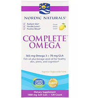 Омега 3-6-9 Nordic Naturals Complete Omega 1000 mg 120 Softgels Lemon NOR02770 UP, код: 7518186