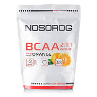 Амінокислота BCAA для спорту Nosorog Nutrition BCAA 2:1:1 200 g 36 servings Orange UP, код: 7778528