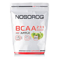 Амінокислота BCAA для спорту Nosorog Nutrition BCAA 2:1:1 200 g 36 servings Apple UP, код: 7778533