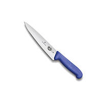 Кухонный разделочный нож Victorinox Fibrox Carving 19 см Синий (5.2002.19) UP, код: 1671144
