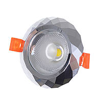 Точечный светильник Brille LED 3W HDL-M38 Серебристый 36-331 UP, код: 7273870