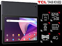 Tcl Планшет Tab 10 Lte (9160G1) 10.1/HD/3GB/32GB/WiFi/4GLte Dark Grey