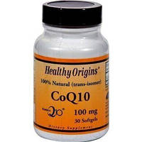 Коэнзим Q10 Healthy Origins (Kaneka Q10 CoQ10) 100 мг 30 капсул