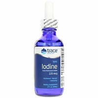 Жидкий йод Trace Minerals (Ionic Iodine) 225 мкг 59 мл