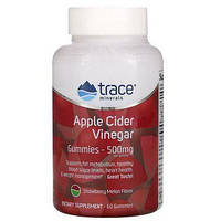 Жевательные конфеты с яблочным уксусом, со вкусом клубники и дыни, Apple Cider Vinegar Gummies, Strawberry