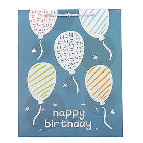 Подарунковий пакет "Birthday", 26*32 см * Рандомний вибір дизайну ELISEY