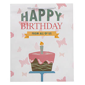 Подарунковий пакет "For you", 26*32 см * Рандомний вибір дизайну ELISEY