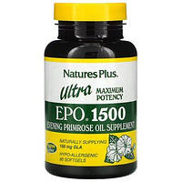 Пищевая добавка Ultra EPO, Nature's Plus, 1500, максимальная энергия, 60 капсул