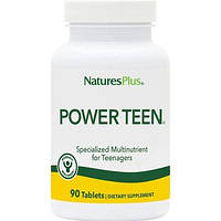 Мультивитамины для подростков Natures Plus (Power Teen) 90 таблеток