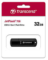 Накопичувач Transcend 32GB Usb 3.1 Type-A JetFlash 700 Чорний