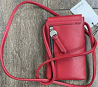 Красная сумка через плечо для смартфона с карманом для денег Stradivarius Страдивариус Оригинал