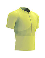 Безшовна бігова футболка Compressport Trail Half-Zip Fitted SS Top, XL