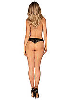 Трусики з доступом Obsessive Chemeris crotchless panties M/L, фото 3