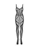 Еротичний бодістокінг із доступом Obsessive G336 S/M/L, фото 6