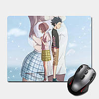 Игровая поверхность Форма голоса Поцелуй - A Silent Voice 220 х 180 мм (18384) Nextprint HH, код: 7993418