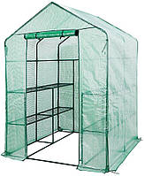 Neo Tools Парник складаний 195х143х143, 4 полиці, ПЕ плівка 135г, зелений Baumar - Порадуй Себе