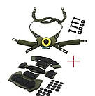 Підвісна система в стилі Team Wendy CAM FIT для шоломів Fast, фото 3