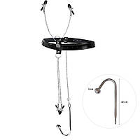 Бондажний набір з металевим анальним гаком №2 Art of Sex Blanca Bondage set with anal hook №2