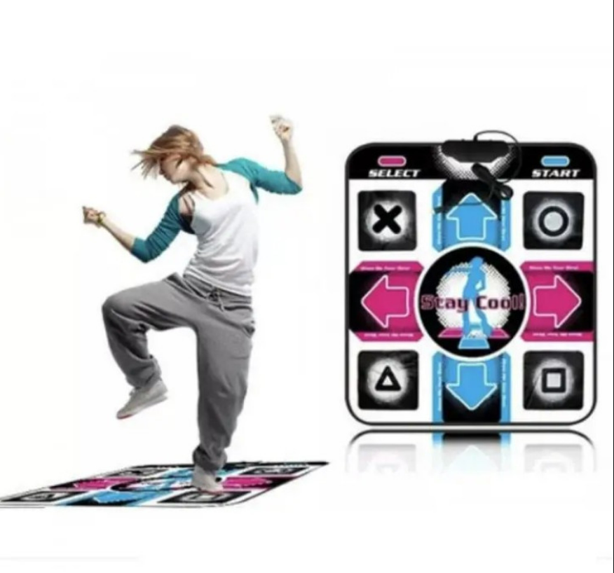 Танцювальний килимок X-TREME Dance PAD Platinum з під'єднанням до телевізора TV і комп'ютера