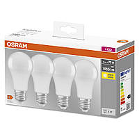 Osram Набор ламп 4шт LED E27 10Вт 2700К 1055Лм A60 Baumar - Время Покупать