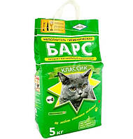 Наполнитель для кошачьего туалета Барс 4 Бентонитовый комкующий 5 кг (4820031330015) KT, код: 7998270
