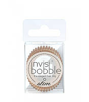 Резинка-браслет для волос invisibobble SLIM Of Bronze And Beads 3 шт IN, код: 8290220
