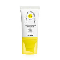 Сонцезахисний крем для обличчя SPF 30+ VitaSun Daily Protect Cream Hillary 40 мл IN, код: 8154537