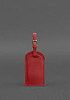 Кожаная бирка для багажа 2.0 Красная BlankNote IN, код: 8321706
