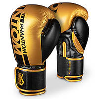Боксерские перчатки Phantom APEX Elastic 10 унций Gold IN, код: 8080738