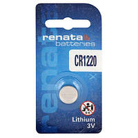 Батарейка RENATA CR1220 Lithium, 3V, 1х1 шт IN, код: 8328134