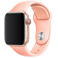 Ремешок Silicone Band Apple Watch 38 40 mm S M Peach GG, код: 8097593