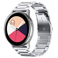 Стальной ремешок BeWatch 20 мм для Samsung Galaxy Active Серебристый (1110405) GG, код: 1258871