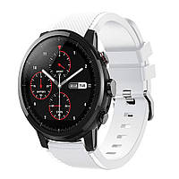 Ремешок 22 мм BeWatch ECO для Xiaomi Amazfit Stratos | Pace | GTR 47mm Белый (1021102.47) GG, код: 1853817