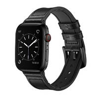Ремешок BeWatch для Apple Watch series 3 | 4 | 5 | 6 с шириной корпуса 42|44mm Кожаный + Сили GG, код: 2613086