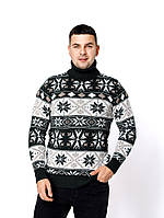 Мужской свитер XL темно-зеленый Gerekli ЦБ-00233271 DH, код: 8366015