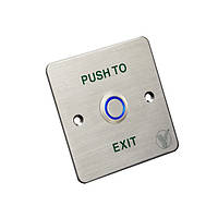 Кнопка выхода Yli Electronic PBK-814C(LED) с LED-подсветкой IN, код: 6527883