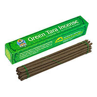 Благовония Тибетские Himalayan Incense Зелёная Тара Green Tara 15x2.5x2.5 см (26728) IN, код: 6864103
